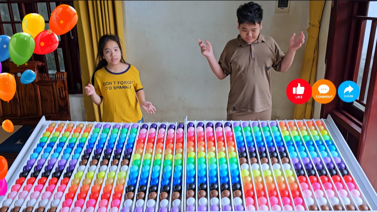 🔥 Color Ball Puzzle Game: Trains agility and intelligence 🔥 level 38