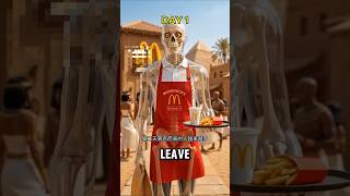 What If Skeleton Opened McDonald's In Ancient Egypt 😳💀 #shorts #NGAnimatrix