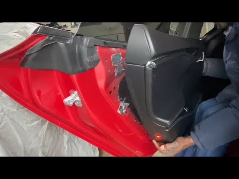 2012–2020 Model S interior door panel removal