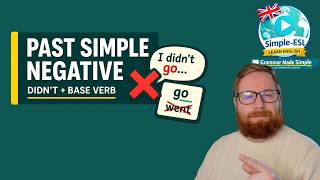 Past Simple Negative in English ⏳Didn't vs Went