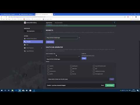 Discord OAuth2 Tutorial: Episode 2 - Einrichten der App