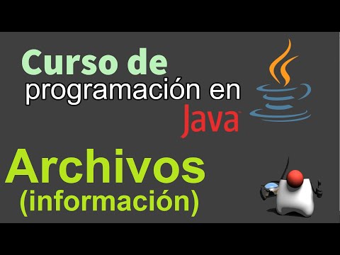 Curso de Java desde Cero | ARCHIVOS, INFORMACION (video 82)