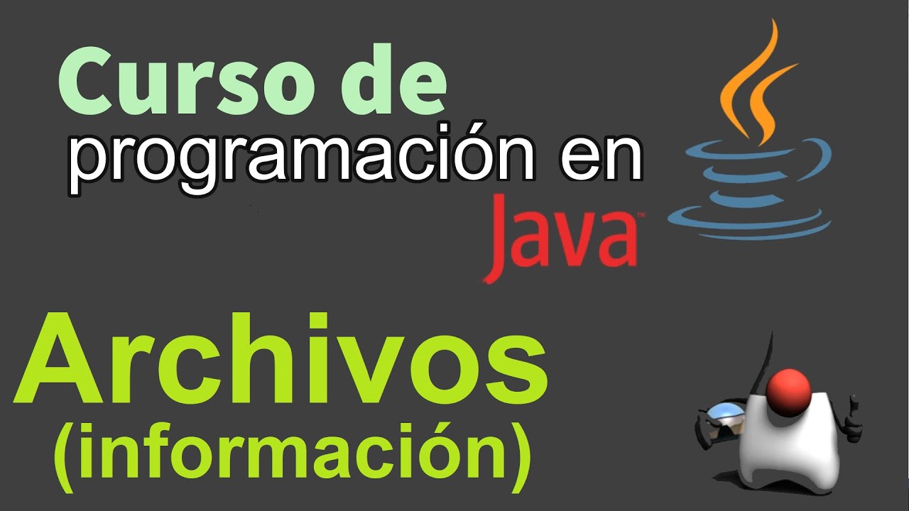 Curso De Java Desde Cero ARCHIVOS INFORMACION video 82 YouTube Curso de java desde cero archivos informacion video 82 youtube