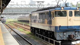 JR宇都宮線 EF65-1102&EF510-510+E26系「カシオペア」 宇都宮発着