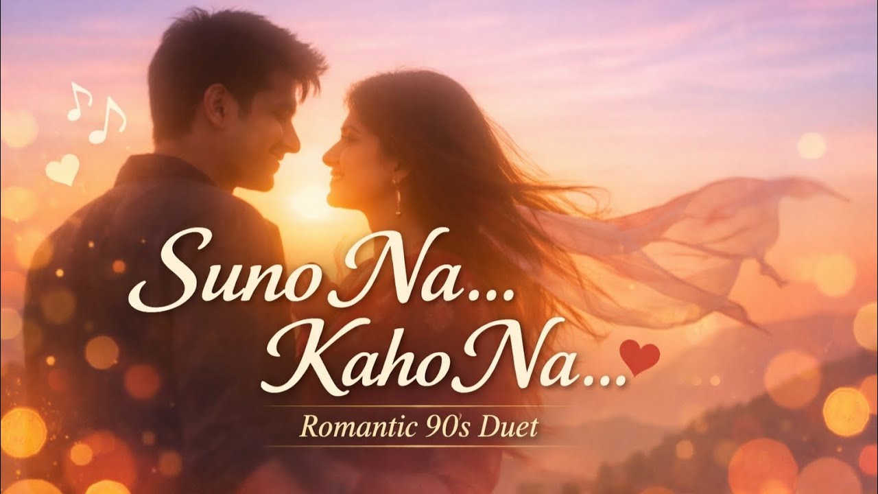Suno Na Kaho Na – Romantic Hindi Duet | 90s Bollywood Vibe | The Melody Mehfil