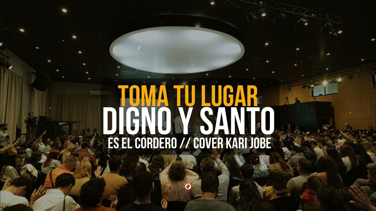 TOMA TU LUGAR // Digno y Santo 😭😭 (REVELACIÓN) Cover Kari Jobe