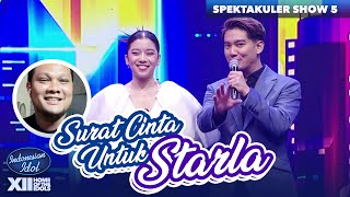 Bawakan "Surat Cinta Untuk Starla" Anggis Mendapatkan Pujian Dari Virgoun - Indonesian Idol 2023
