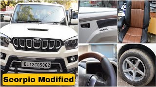 Scorpio Modified with Interior &amp; Exterior Accessories with Price