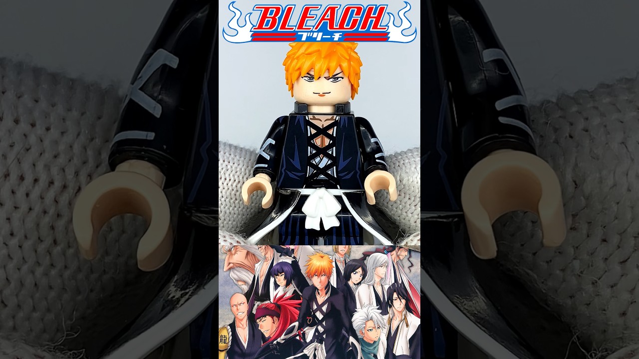 Unofficial LEGO Ichigo Kurosaki | WM2567 