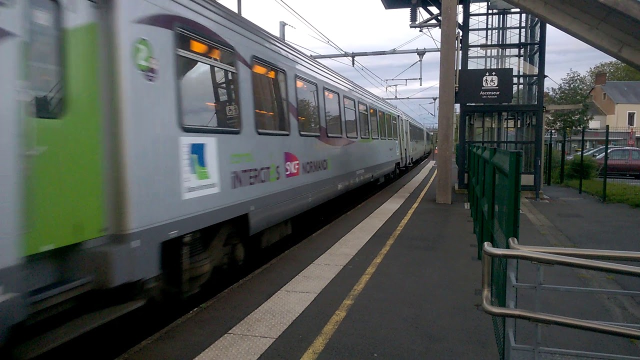 Arrivée du train Nomad Paris Cherbourg en gare de Lison YouTube Arrivée du train Nomad Paris Cherbourg en gare de Lison YouTube