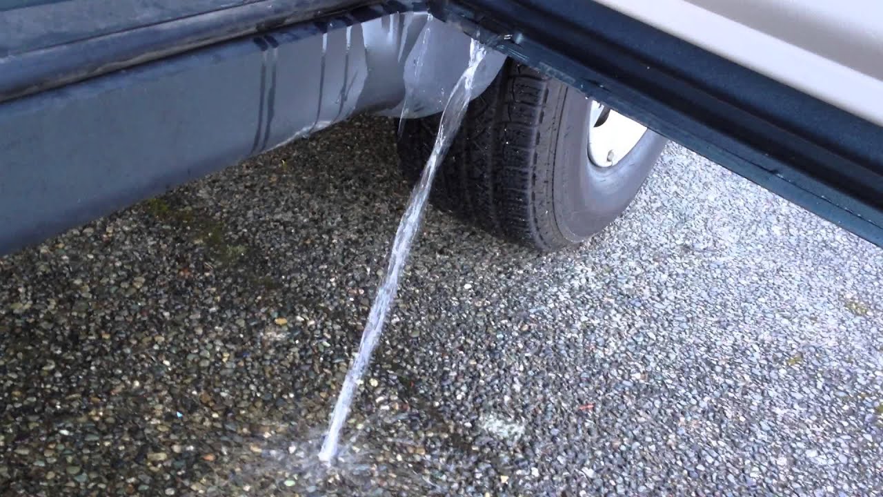2011 Mazda Tribute Door Fills With Rainwater YouTube