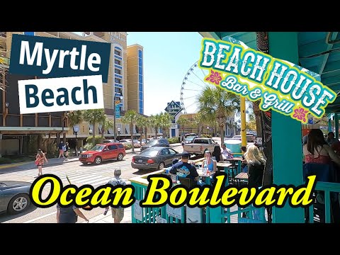 Beach House Bar and Grill [RESTAURANT] – on OCEAN BOULEVARD - Best views of the MYRTLE BEACH strip!