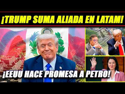 ¡Nuevo sirviente de EEUU LATAM! Trump hace promesa a Petro. Putin y Xi envían ayuda a Venezuela.