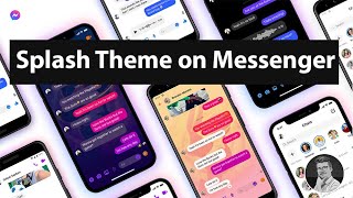 How to Activate Splash Theme on Messenger screenshot 2