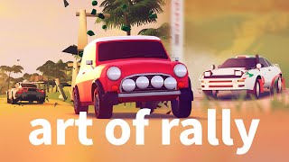 Art of Rally Trailer - iOS/Android screenshot 2