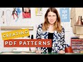 Creating a PDF Sewing Pattern Line: Behind the scenes of an indie pattern maker