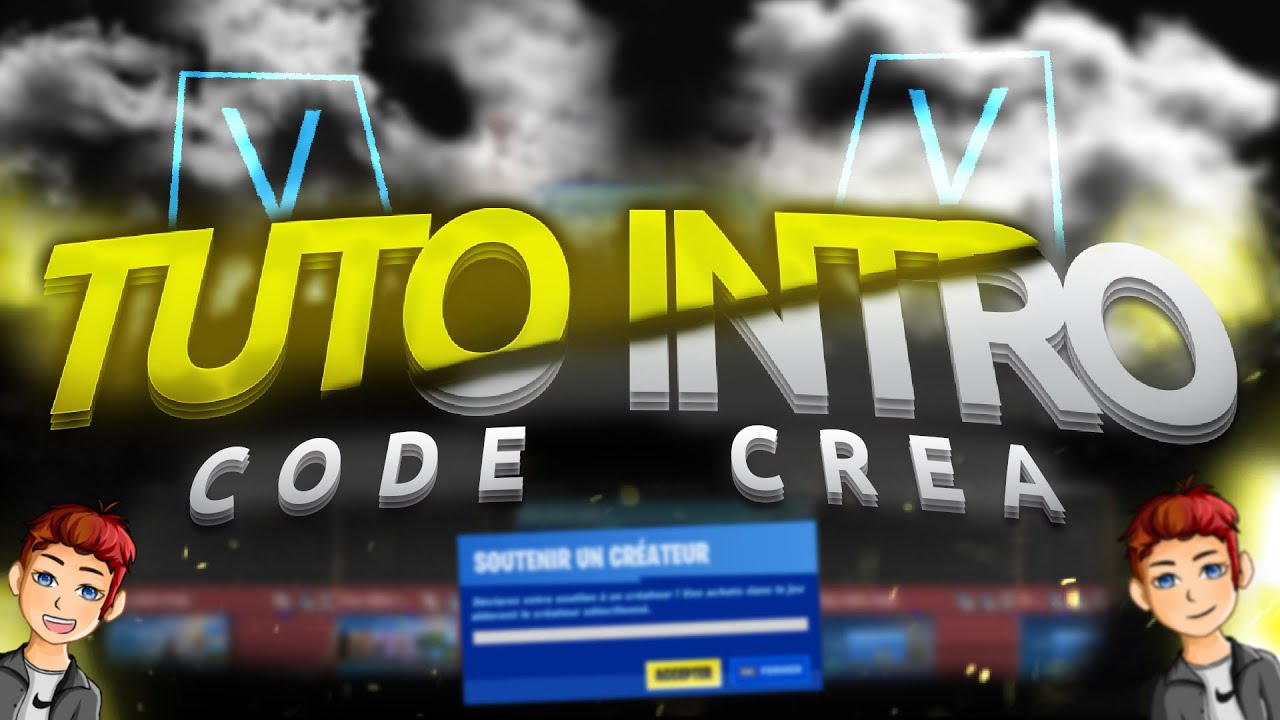 TUTO COMMENT FAIRE UNE BELLE INTRO CODE CREATEUR FACILE ! 😀 - YouTube