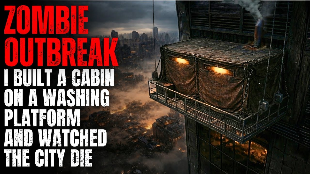 ZOMBIE OUTBREAK: I Built a Cabin on a Window-Washing Platform and Watched the City Die | Creepypasta