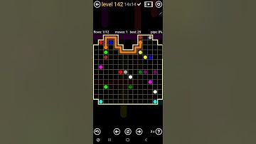 How To Solve Flow Free Inkblot Pack Level 142 14x14 Board Walk Through Solution Walkthrough