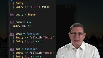 Functional Stacks | OCaml Programming | Chapter 5 Video 3