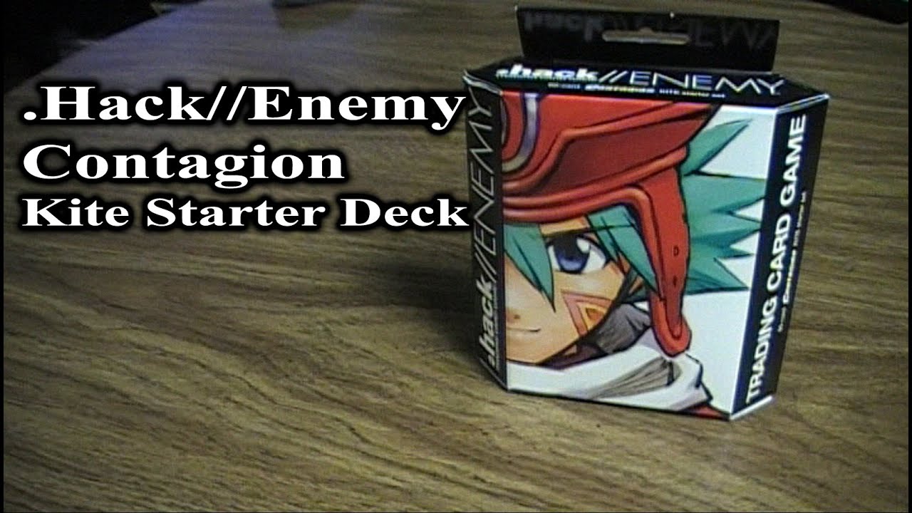 Dot .Hack//Enemy Trading Card Game Contagion Starter Deck Kite