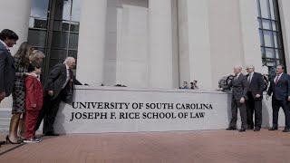 Play video: Welcome to the University of South Carolina Joseph F. Rice School of Law