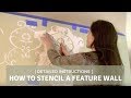 How to Stencil a Feature Wall with Cutting Edge Stencils