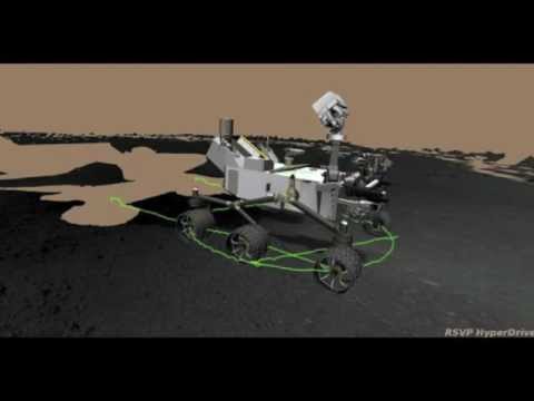 Mars Science Lab Rover Takes a Test Drive | NASA J...