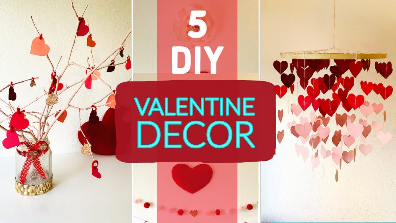 44 Easy DIY Valentine Decoration Ideas to Dress Up Your Home