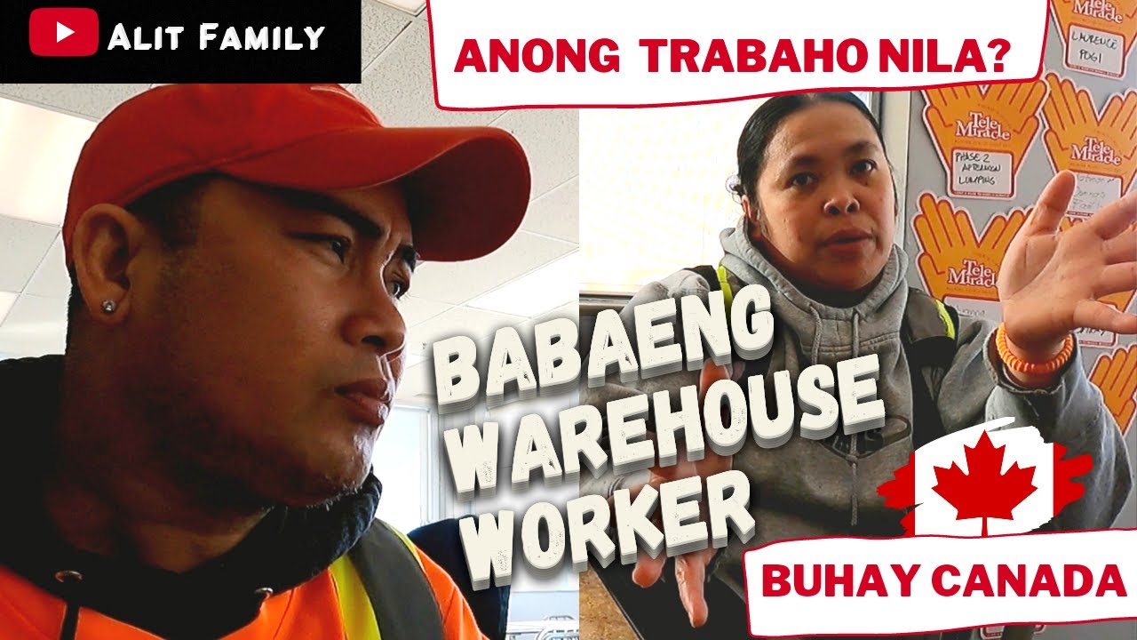 ANO NGA BA ANG TRABAHO NG MGA BABAENG WAREHOUSE WORKER SA CANADA 🇨🇦