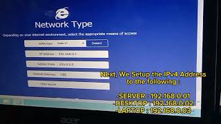 How To Setup Server, Client Computer And Laptop Nc Ii