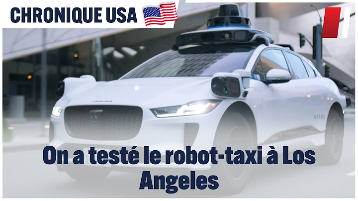 On a testé le robot-taxi à Los Angeles