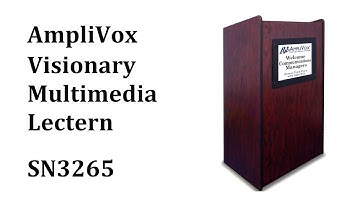 SN3265 Visionary Multimedia Lectern