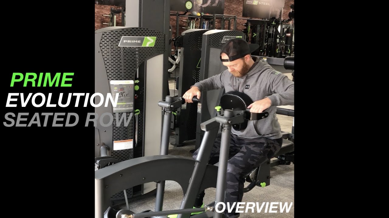 EVOLUTION  Seated Row - PRIME Fitness USA