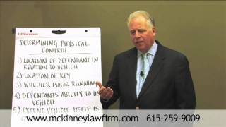 Non-Driving DUI Offense: Determining Physical Control by RobMckinneyLaw 2,193 views 13 years ago 2 minutes, 42 seconds