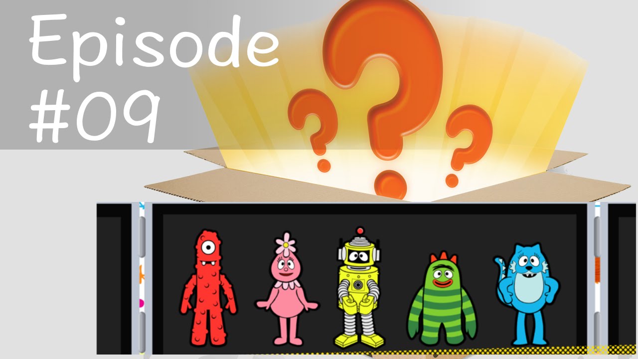 DSWT #09 Yo Gabba Gabba! (Brobee, Muno, Foofa, Plex, Toodie, DJ Lance)