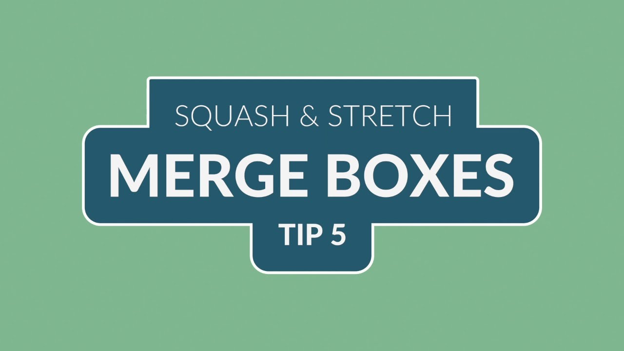 Merge Box. Take_Shape Aescript. Correct track