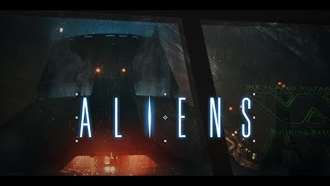 🎃 Aliens: Atmosphere Processor | Rain on Window | HORROR AMBIENCE