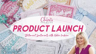 Chloes Creative Cards Statement Sentiments Product Launch