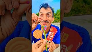 Dairy milk chocolate 😱🍫 aur Oreo biscuits 🍪 #watermelon#5star#munch#kitkat#parle_g#shortsfeed