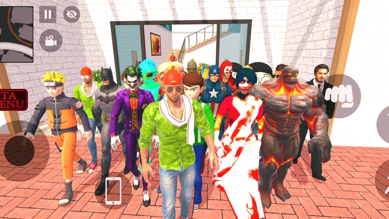 Avangers gang log hamara Ghar Aya Car Lana - In Indian Theft Auto Simulator / NextGenGamer