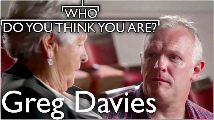 Greg Davies Surprised To Meet 'Half Great-Aunt' | Who Do You Think You Are