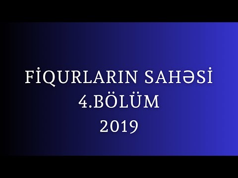 Fiqurların sahəsi 4.BÖLÜM