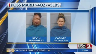 Narcotics search results in two arrested in Wichita Falls