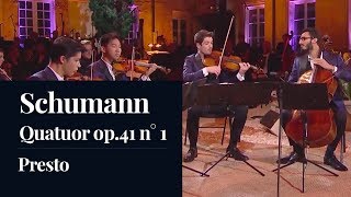 The Arod Quartet - Shumann - String Quartet op. 41 No.1, 4. Presto