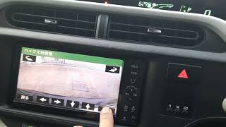 Toyota Radio NSZT-W61G Reverse camera guideline restore settings