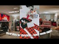 DECORATING FOR CHRISTMAS, ELF ON THE SHELF SURPRISE + FAMILY MOVIE NIGHT! | VLOGMAS DAY 3 & 4