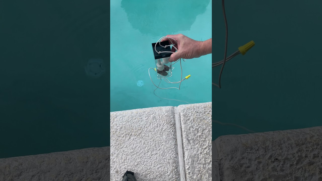 Electronic Autofill for pool. Part 8 Sensor box placement and testing