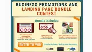 CONTEST - Business Promotions and Landing Page Bundle