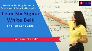 Lean Six Sigma White Belt Course I Problem Solving Formula I Cause and Effect Philosophy I Training screenshot 4